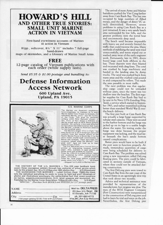 Read more about the article Cam Ranh Bay Newsweek Article Page 2 of 4 (Fall 1988)